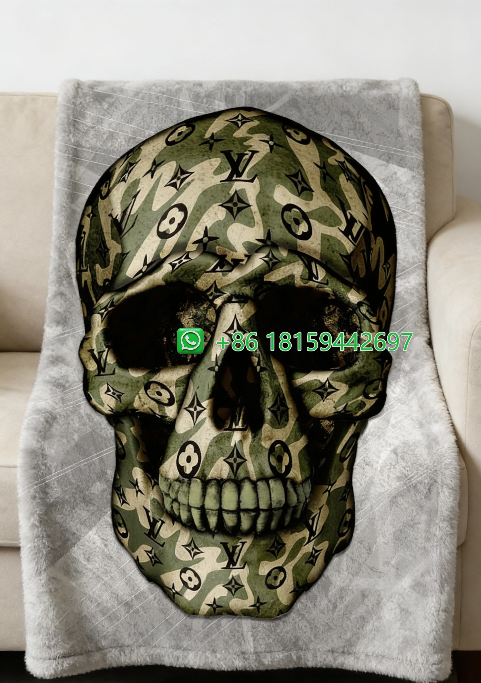 Louis Vuitton Throw Blankets